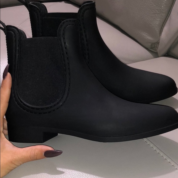 jeffrey campbell rain booties